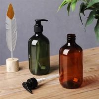 300500ml bathroom portable soap dispensers lotion shampoo shower gel holder soap dispenser empty bath pump bottle home
