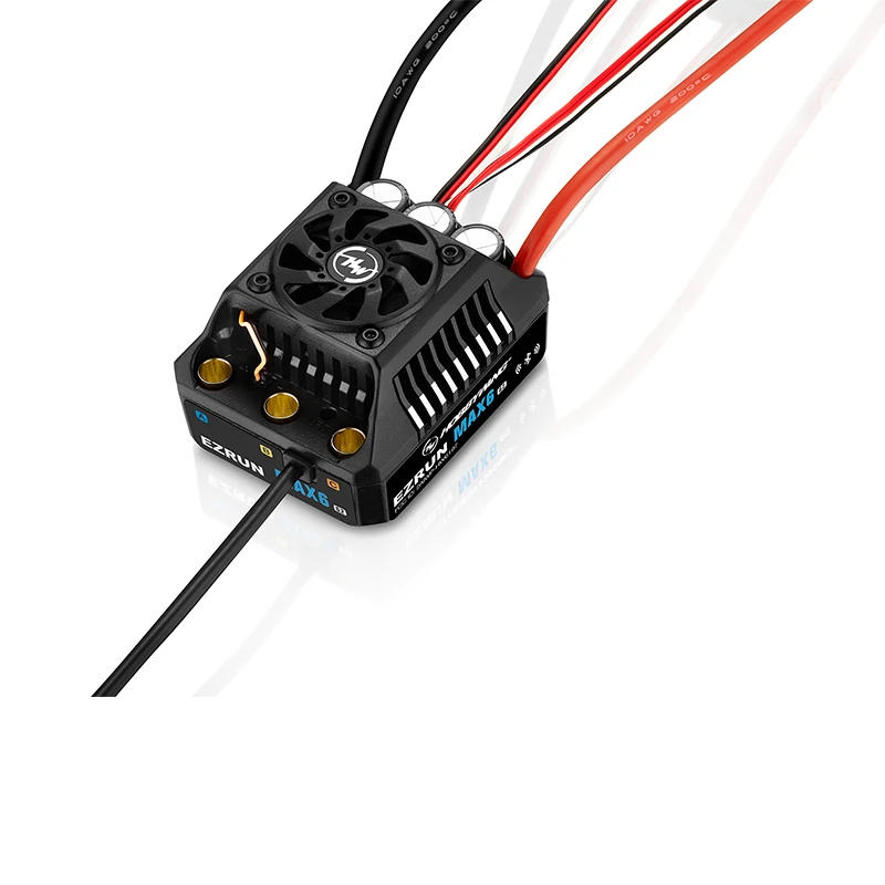 Фото Комплект HOBBYWING EZRUN MAX6 G2 ESC: водонепроницаемый бесщеточный регулятор скорости 3-8S Lipo и моторы 4990SD 1650KV / 5690SD-1250KV G2 для радиоуправляемых машин масштаба 1/6, 1/7, 1/8 №5