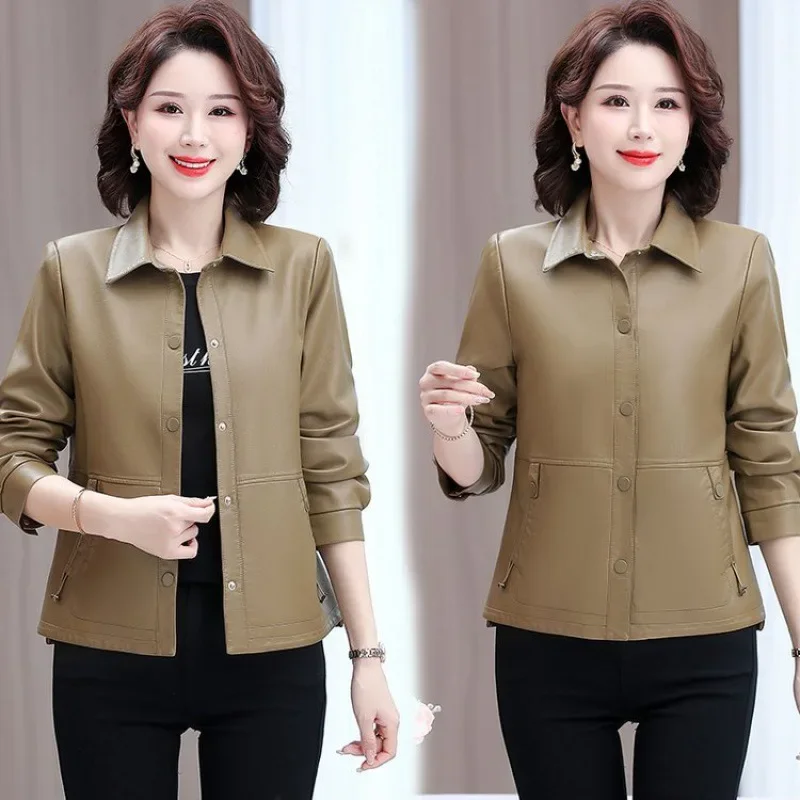 Элегантная весенне-осенняя коллекция для мам женская стильная куртка с