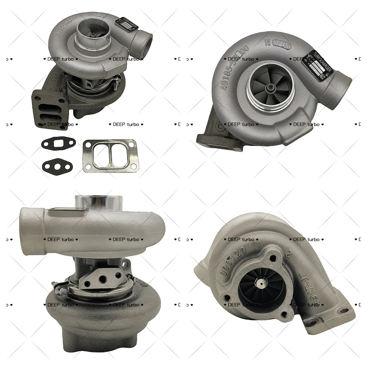 Турбонаддув для двигателя Me440895 49185-01030 49185-01031 экскаватора 6D34 6D34tl