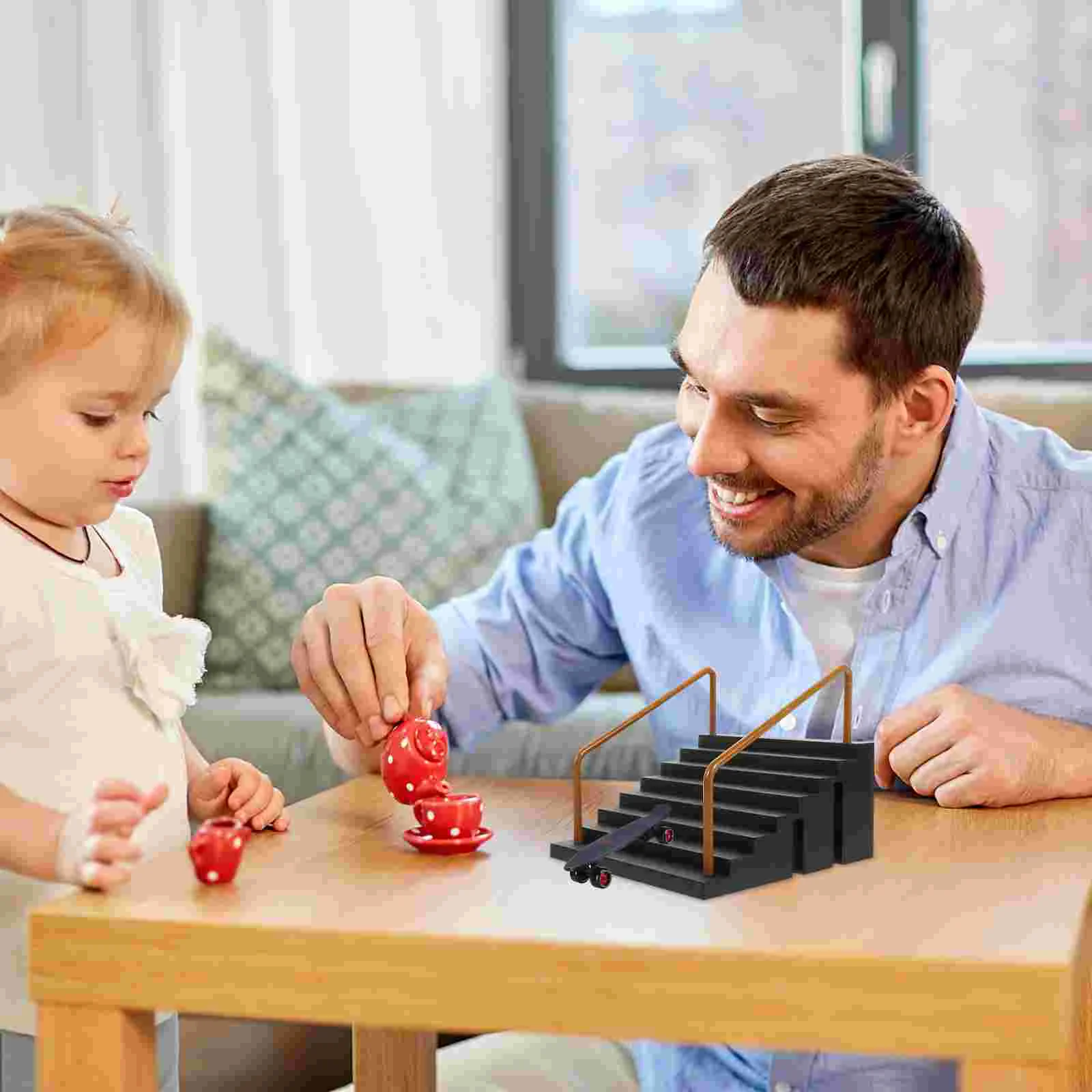 Реквизит для скейтборда на палец спортивная рампа пластиковый парк препятствия