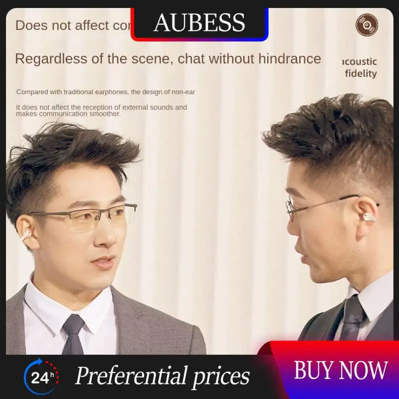 

Type-c Earphone Not Stuck Wireless Headset High Capacity Battery Noise Reduction Sports Headset Wireless Headset