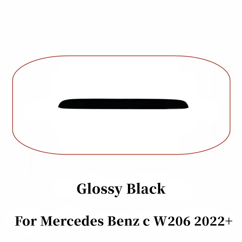 

Для 2022+ Mercedes Benz-C W206 C200 260 C43 C63 AMG ABS пластиковый спойлер на заднее лобовое стекло крылья аксессуары для тюнинга автомобиля