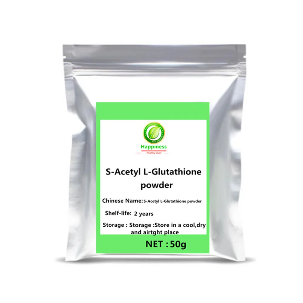 

Hot sale skin whitening l-glutathione s-acetyl l-glutathion powder Cosmetic Raw Materials free shipping