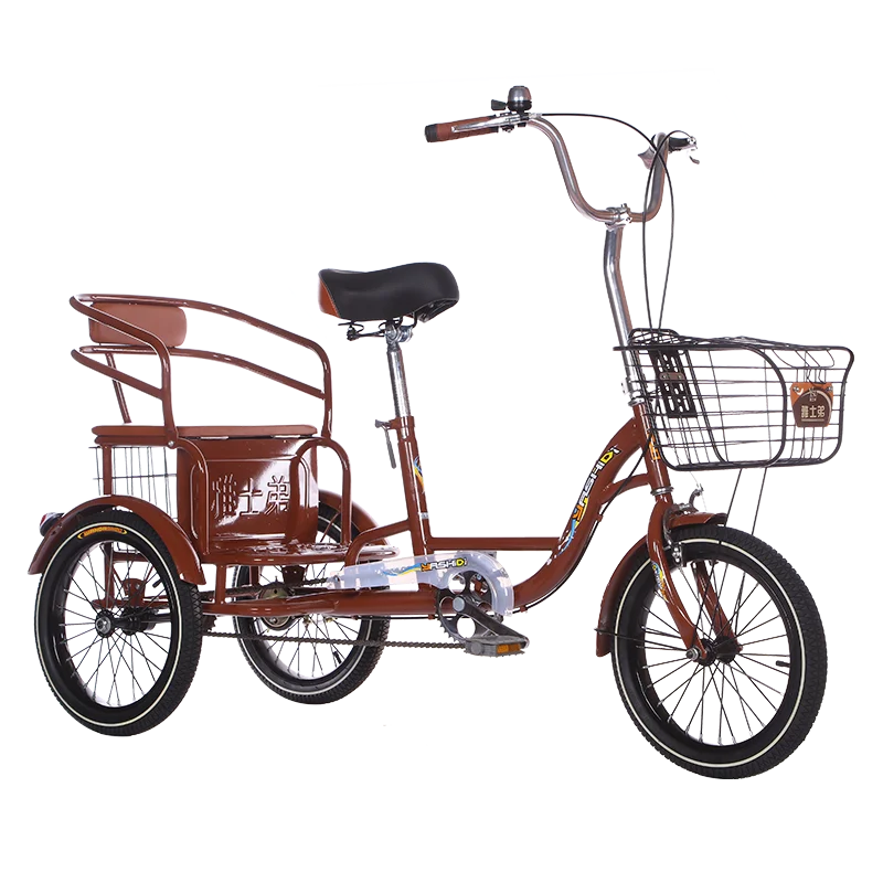 Wyj для среднего и старшего возраста бытовой двойной велосипед пожилых людей