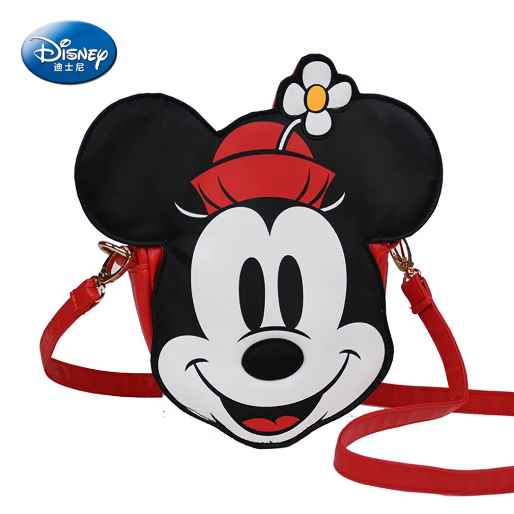 

Disney New Arrival Children's Lovely Cartoon Crossbody Bags For Girls Cute Mickey Mouse Small Bags Kids Single Shoulder Satchel