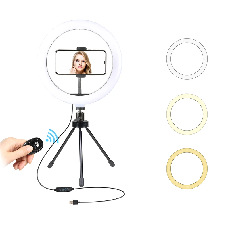 

Beauty Desktop Live Broadcast LED Fill Light Mobile Phone Live Desktop