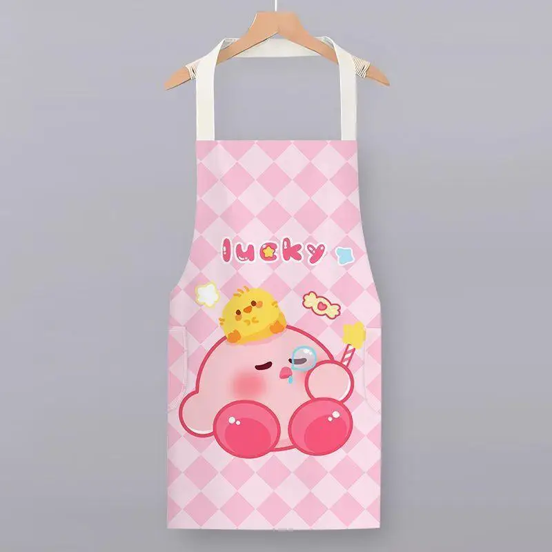 Kawaii MINISO фартук Hello Kitty водостойкий милый мультфильм аниме новый домашний кухонный
