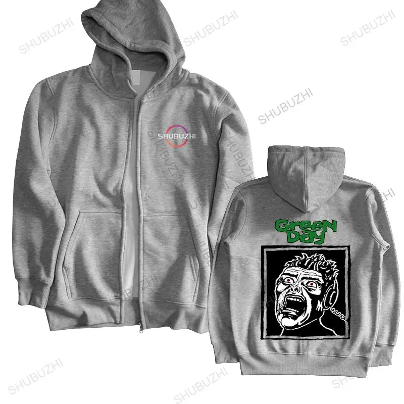 man high quality brand hoody pullover Green Day Scream Mens hoodie Unisex jacket Licensed Band Merch Cotton hoodies oversized