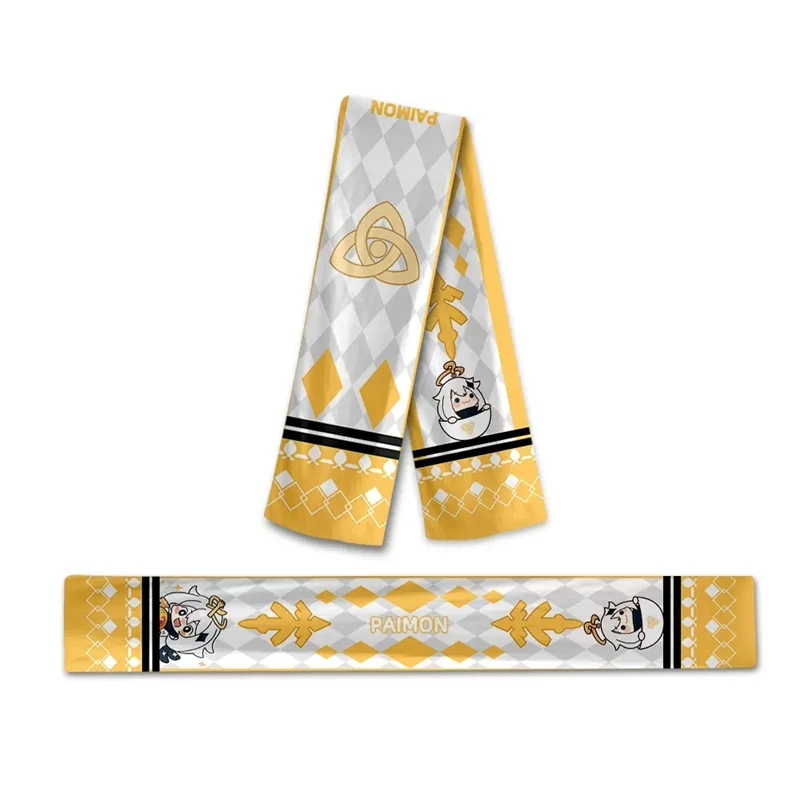 

Genshin Impact Scarf PAIMON ZHONG LI XIAO RAIDEN SHOUGUN VENTI HUTAO Fall Winter Warm Anime Game Plush Cosplay Decoration Gift