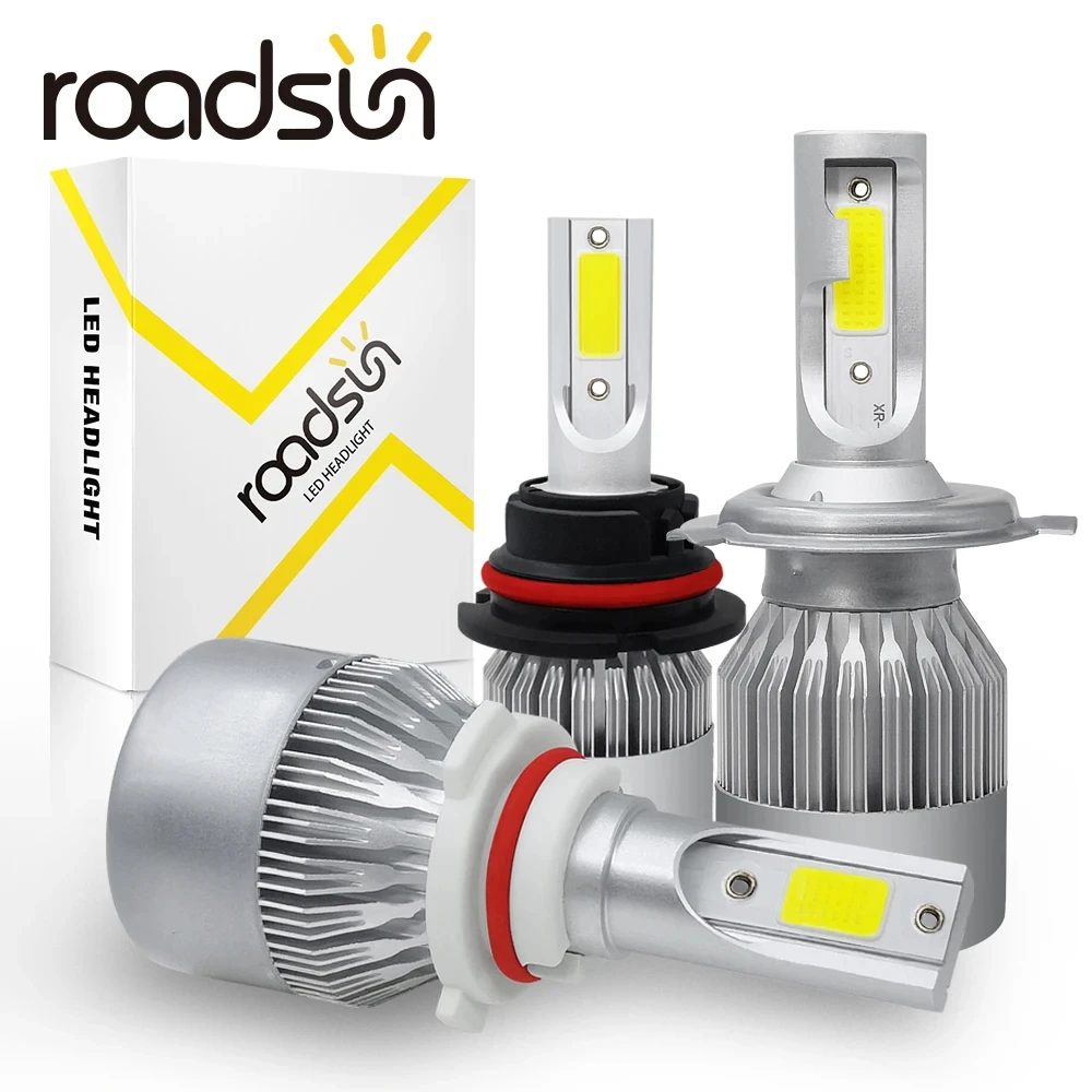 

Светодиодные Лампы Для Автомобильных Фар 30000LM Turbo LED 300W Canbus H1 H3 H4 H7 H11 H13 9005 HB3 9006 HB4 9004 9007 Универ...