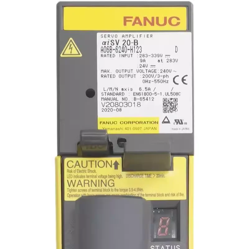 A06B-6240-H123 Новый сервопривод Fanuc в наличии быстрая доставка