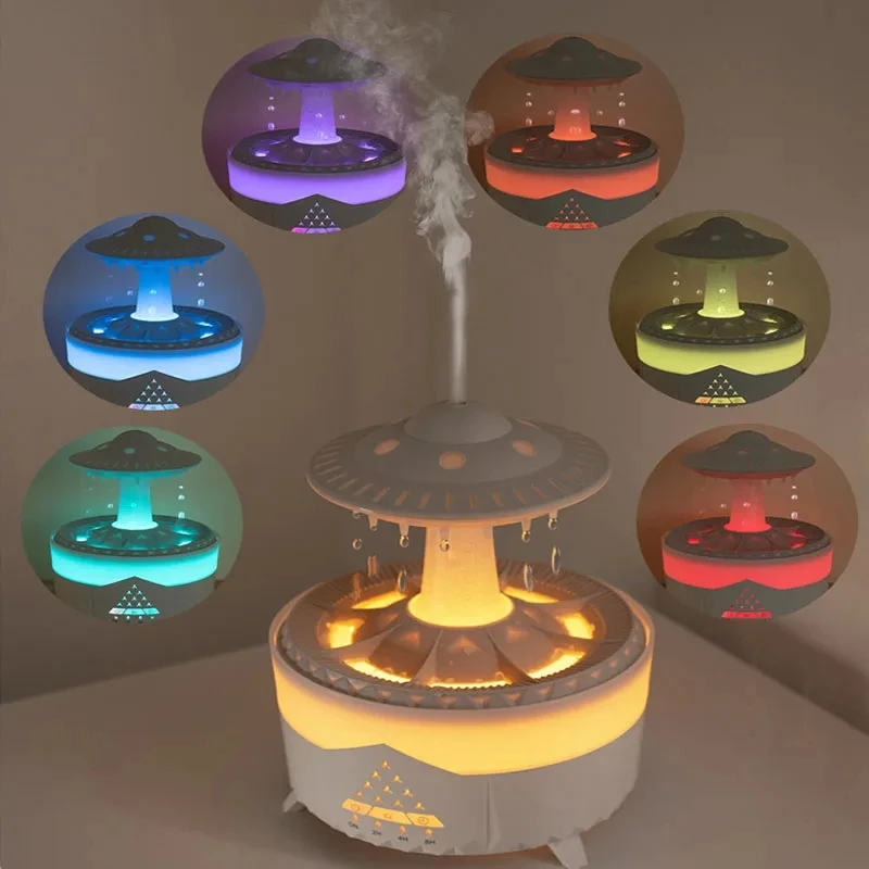 

Zen Aromatherapy Diffuser Fogger Air Humidifier Essential Oil Diffuser Car Air Freshener Purifier USB Led Night Light Home Decor