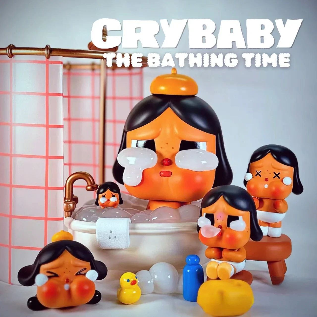 Экшн-фигурка CryBaby в виде пузырьков во время купания кукла хороший подарок дружбы