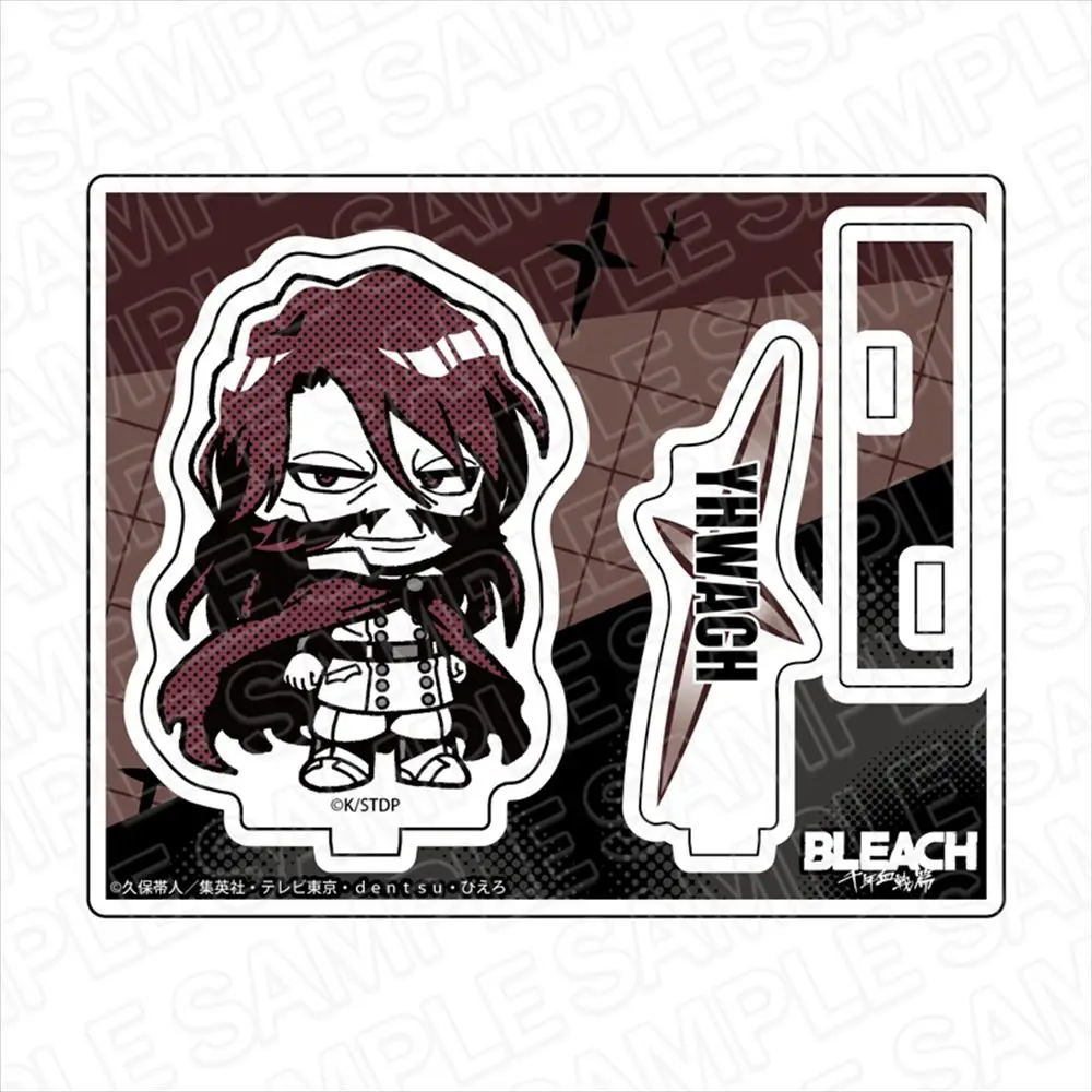 Фото Игра Kurosaki Ichigo Aizen Sousuke Grimmjow Kuchiki Rukia Urahara Kisuke акриловая кукла-подставка аниме фигурка модель косплей игрушка в подарок №4