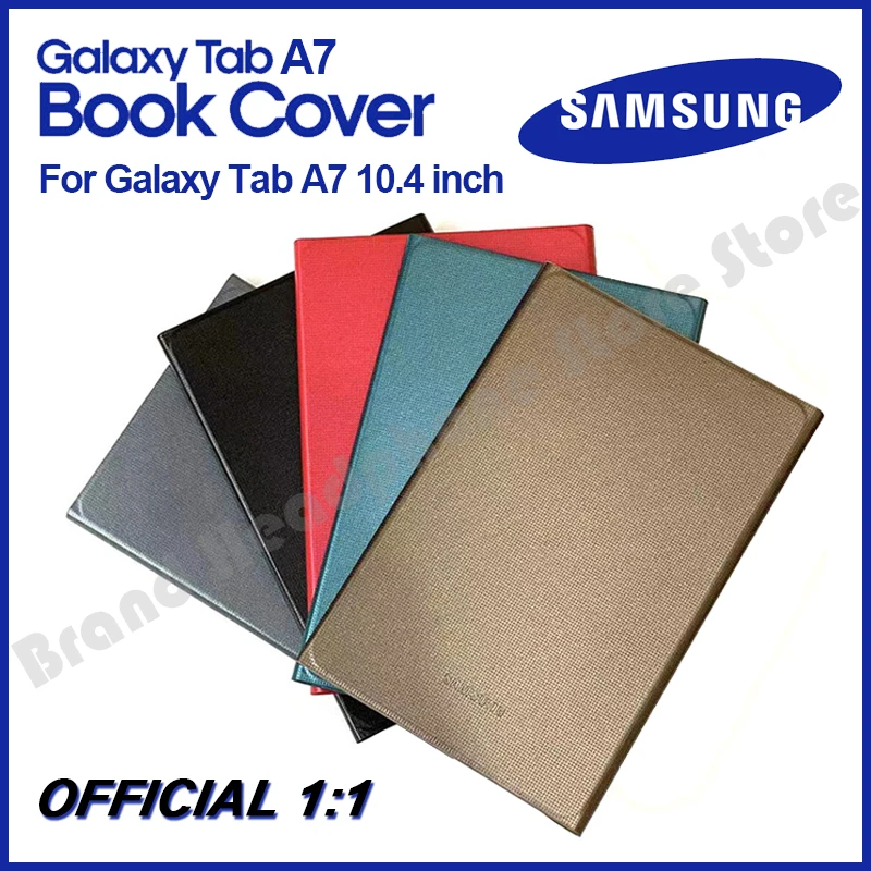 

Официальный чехол для планшета Samsung Galaxy Tab A7 с диагональю 2020 дюйма 1:1/T505/T507, чехол-книжка с подставкой и магнитной застежкой, чехол с автоматич...