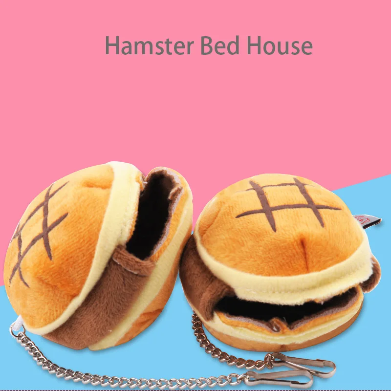 

Winter Warm Hamburg Pet Cage for Hamster Accessories guinea pig Bed House Small Animal Nest For Rodent/Guinea Pig/Rat/Hedgehog