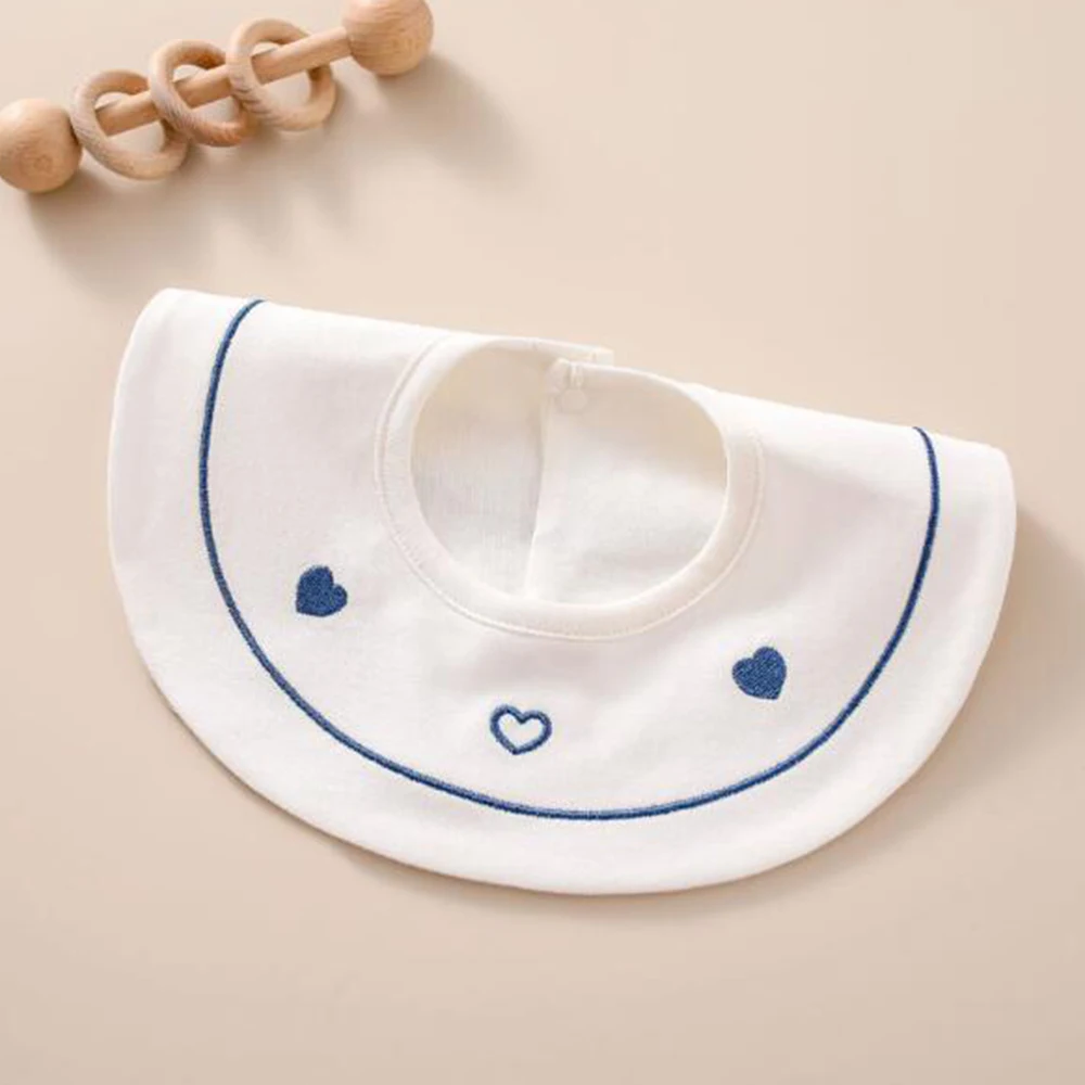 Детские нагрудники водонепроницаемый поворотный нагрудник с круглым вырезом и