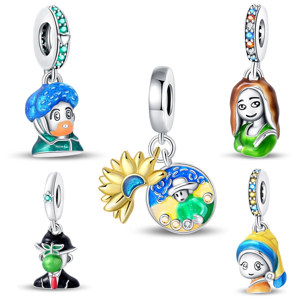 Подвеска-Шарм солнце из серебра 925 пробы