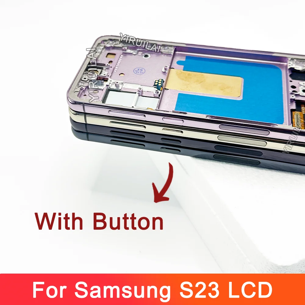 Фото TFT высокое качество для Samsung S23 ЖК-дисплей с цифровым преобразователем сенсорного экрана для Samsung S911 S911B S911U ЖК-экран с отделкой рамки №3