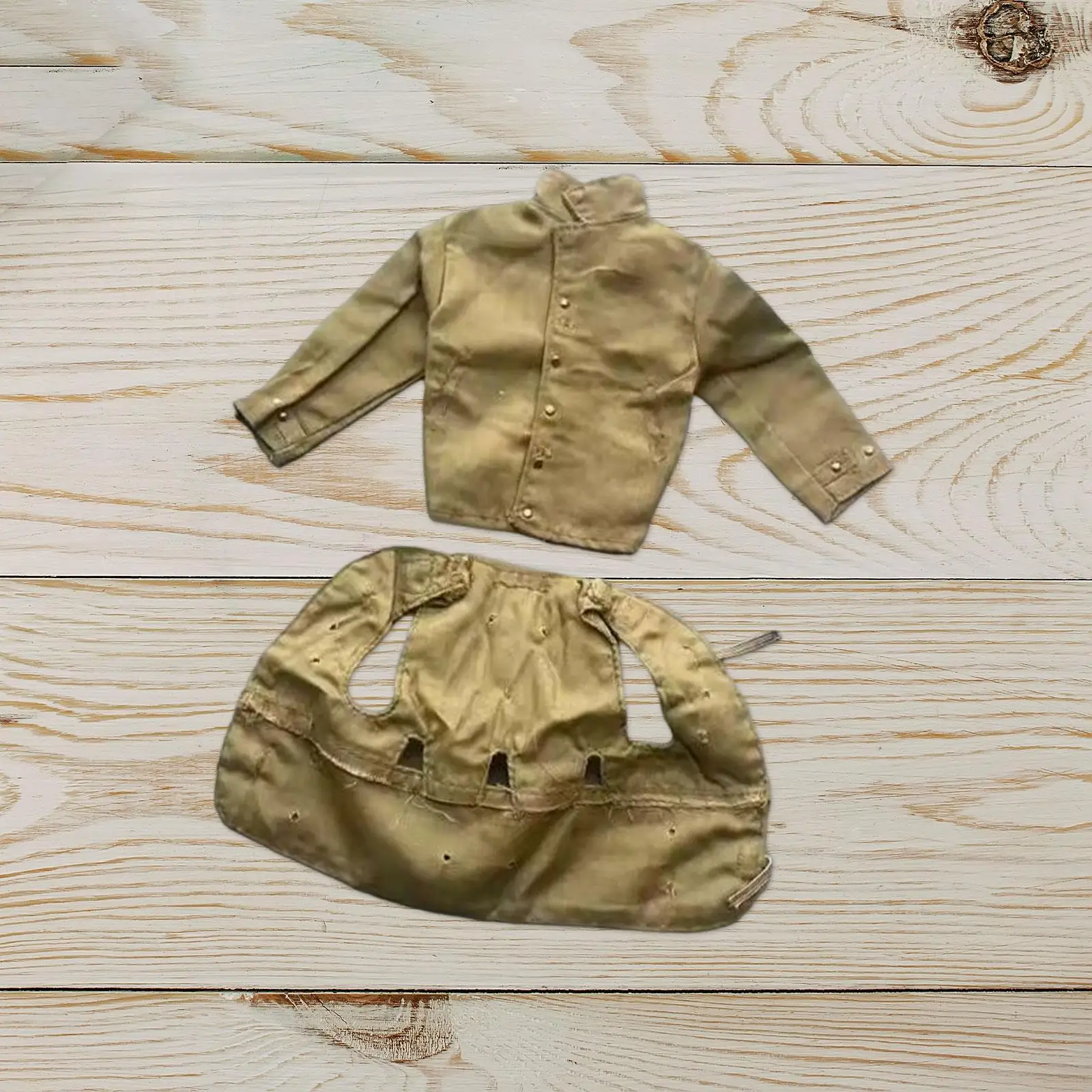 2x1/6 мужская фигурка куртка и жилет миниатюрная одежда кукольная ручной работы