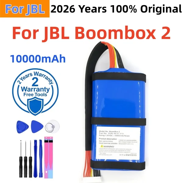 Фото Оригинальная батарея для колонок JBL Xtreme, Boombox, Clip, Charge, Flip, Pulse 6, 5, 4, 3, 2, 1, G03, Link 10, 20 (модель 2026 года) №2