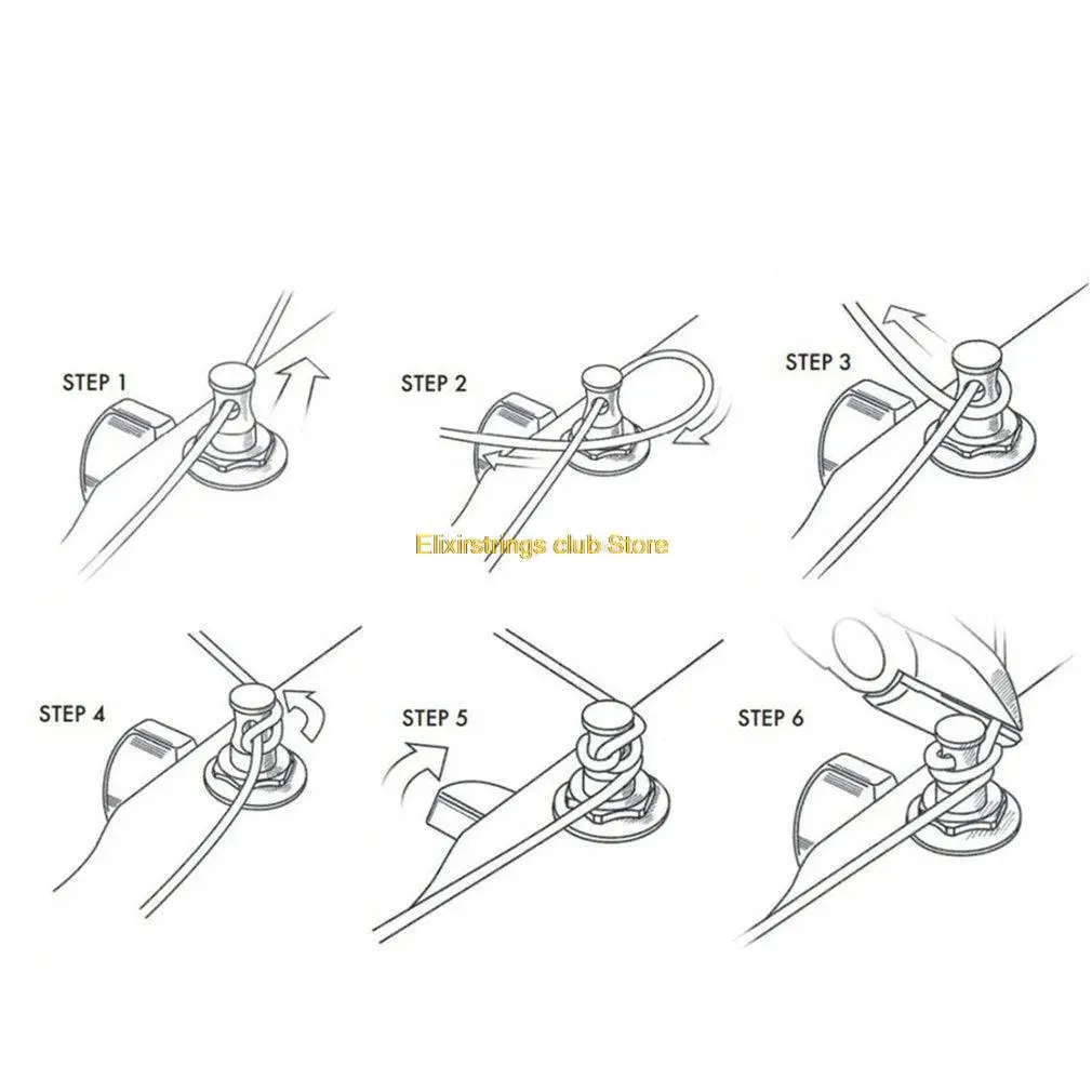 10/12 Sets Guitar Strings Set Elixir String Art 16052 For Acoustic Electric Guitar NANOWEB 80/20 Bronze Light Rope Free Shipping