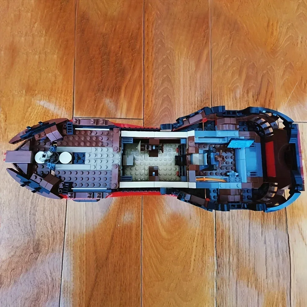 1781 шт. креативный эксперт голова дракона модель приключенческой лодки