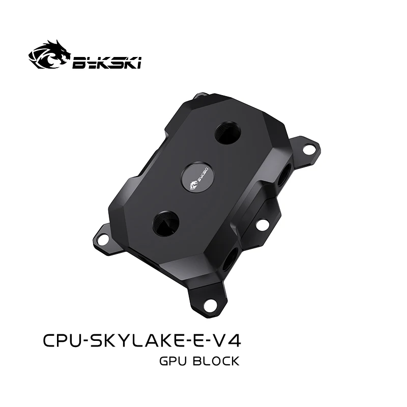 Водяной блок Bykski для процессора INTEL LGA3647 / SKYLAKE Socket/медный радиатор водяного