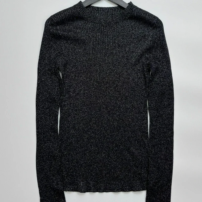 

Новинка Осень-Зима Женский однотонный пуловер с круглым вырезом