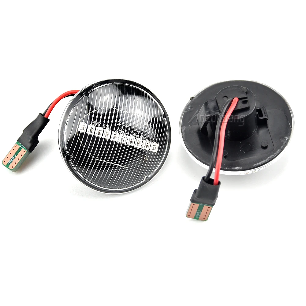 Мигающий последовательный индикатор мигалка 1 пара автомобильный светодиодный