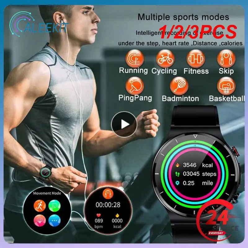 

Мужские Водонепроницаемые Смарт-часы с измерением пульса и давления