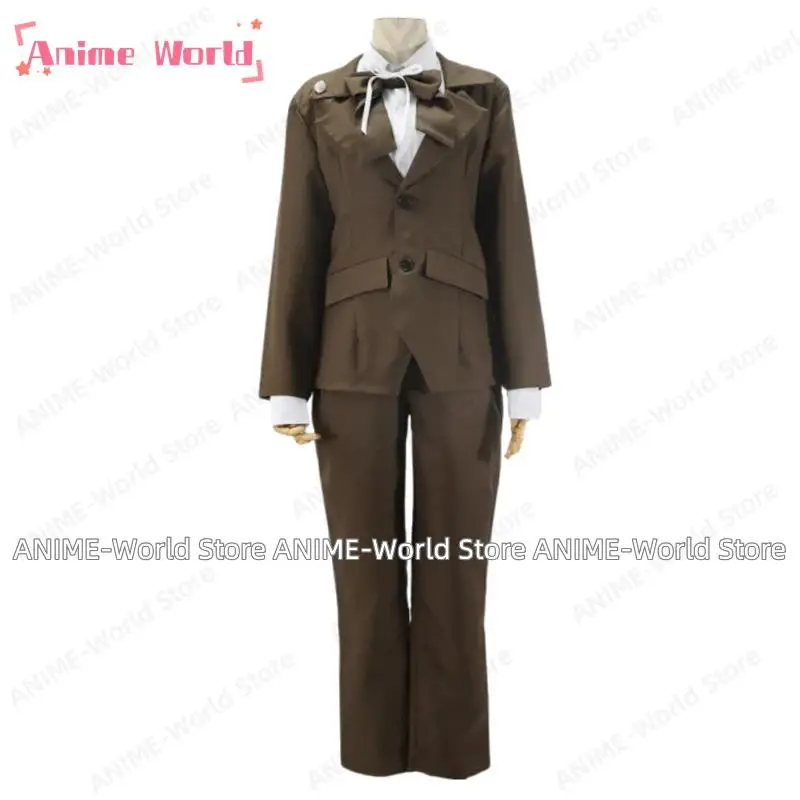 《Нестандартный размер》Limbus Company Wuthering Heights Chief Butler Outis Косплей Костюм Парик