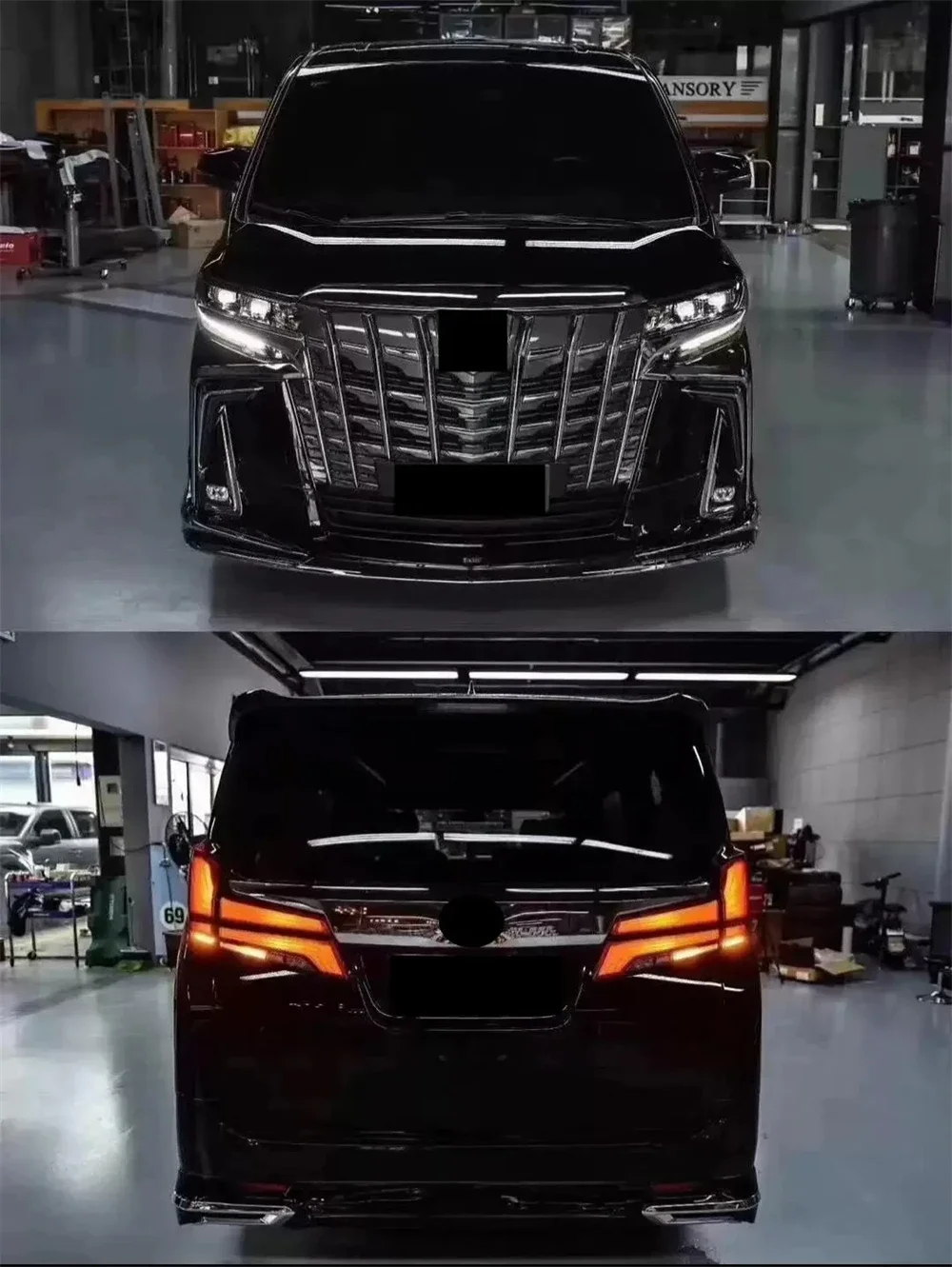 Для Toyota Zorfire 2015-20 автомобильный комплект кузова передний бампер в сборе решетка