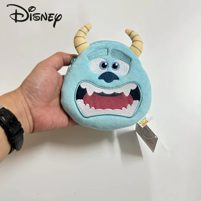 Disney New Women's Change Coin Bag Fashion Cartoon Mini Children's Wallet Simple and Casual Versatile Plush Earphone Bag