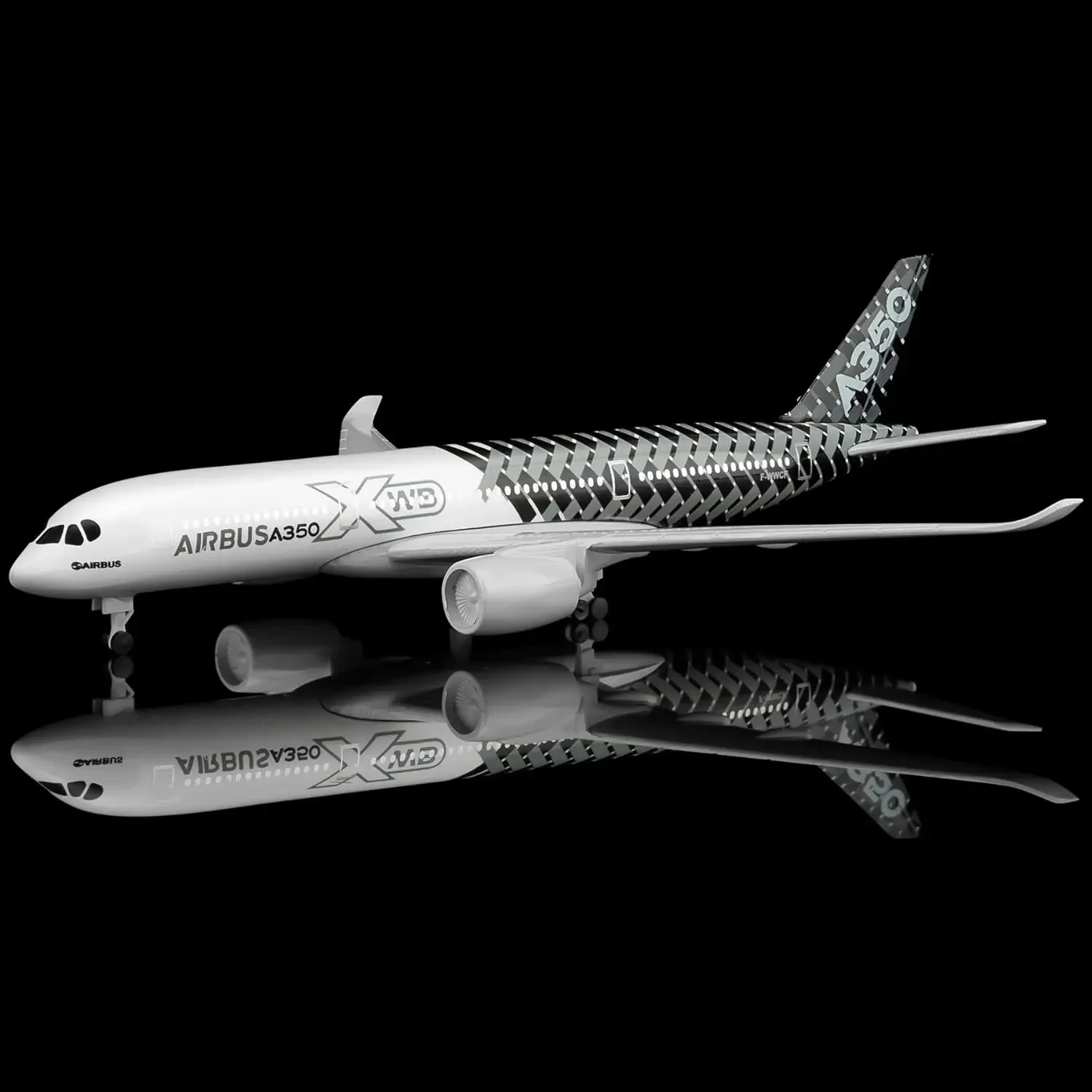 20 см масштаб 1:400 A350 прототип XWB модель самолета из авиационного сплава с колесами