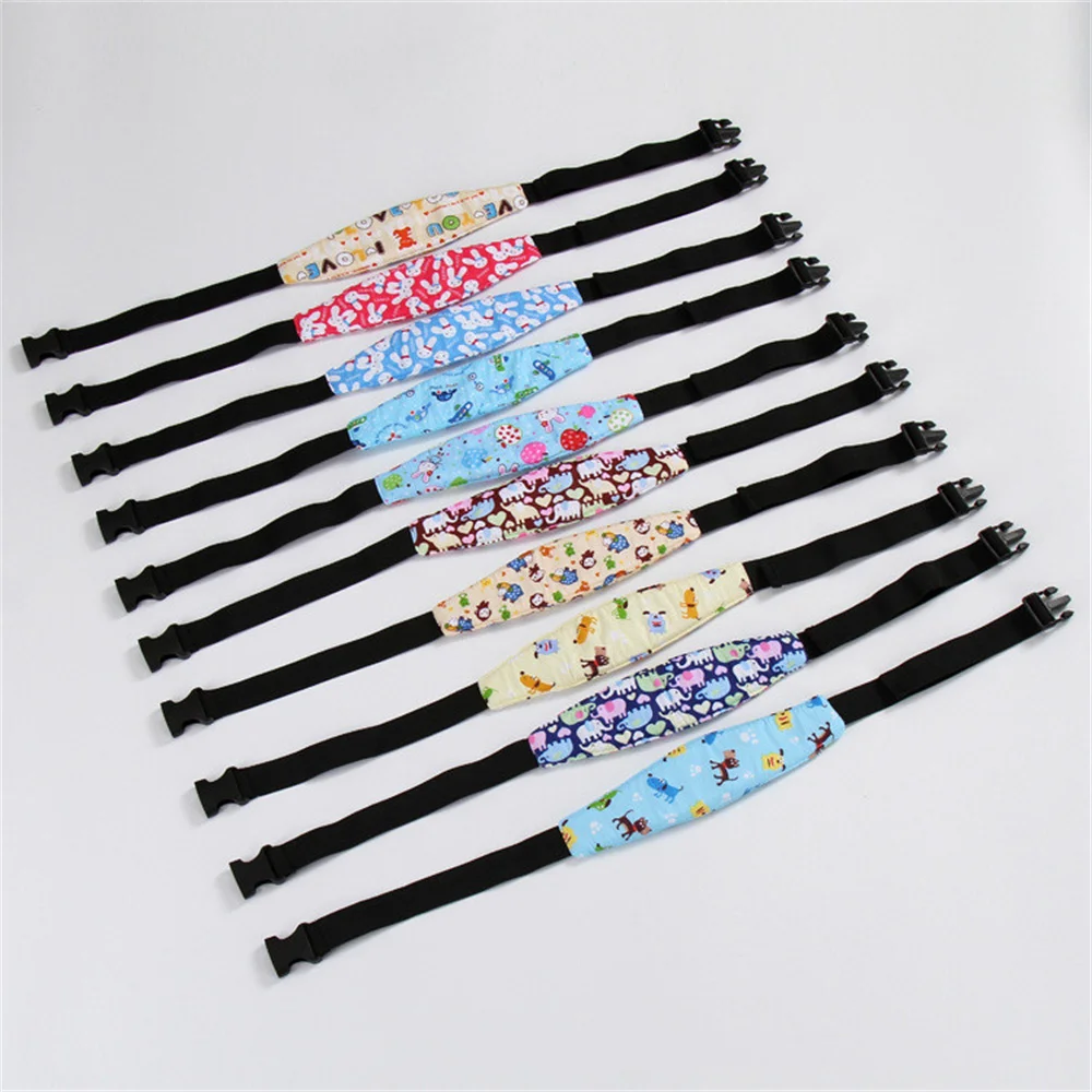 

Baby Car Seat Head Support Children Belt Fastening Belt Adjustable Boy Girl Playpens Sleep Positioner Baby Safety Pillows