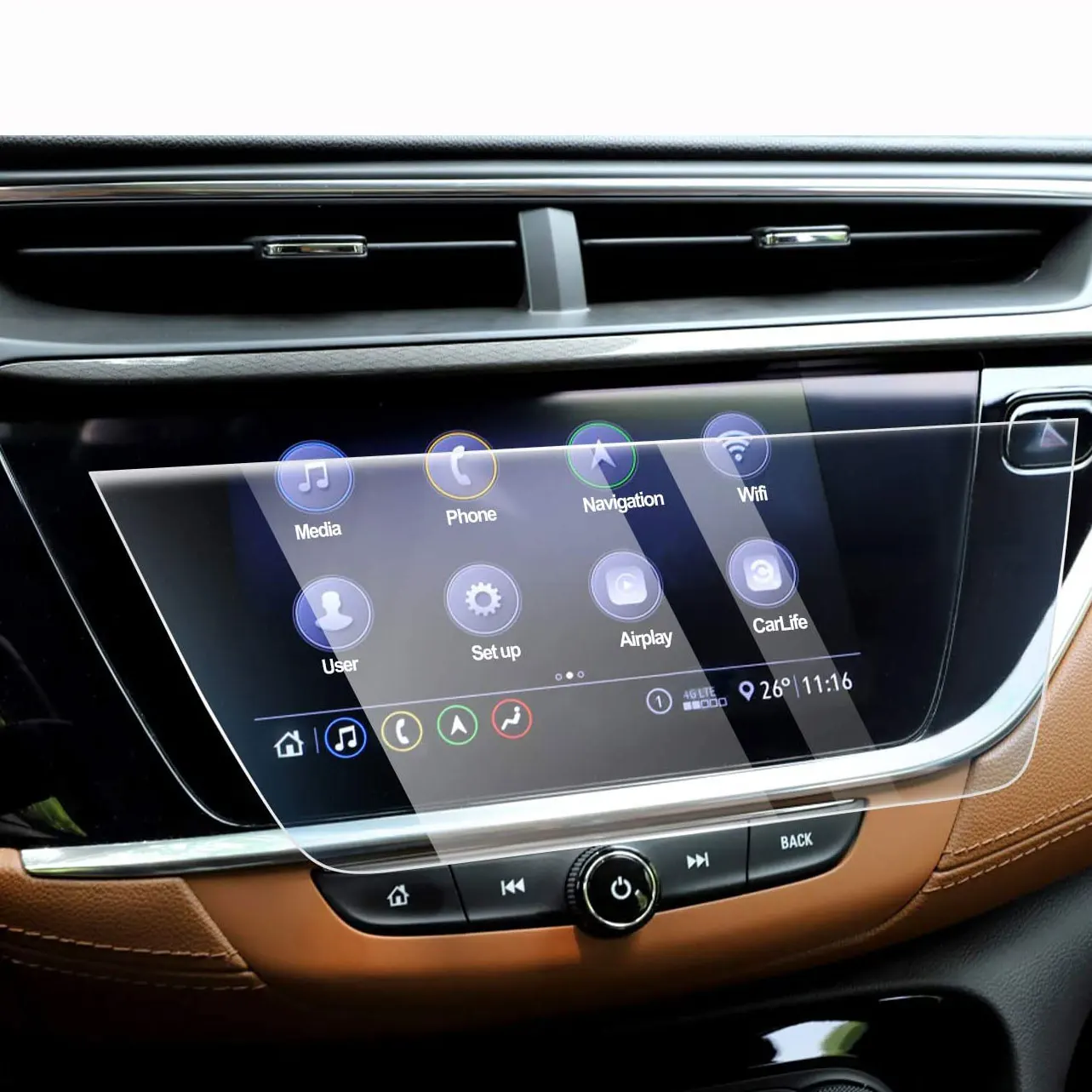 

2020 2021 2022 Encore GX Screen Protector for Encore GX 2020 - 2022 Center Control Touchscreen, Tempered glass Screen Protector