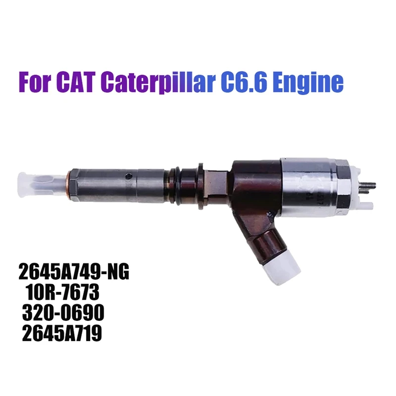 

10R-7673 / 2645A719 / 320-0690 новая Топливная форсунка для двигателя CAT Caterpillar C6.6