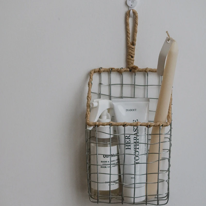 

Металлическая подвесная корзина для хранения