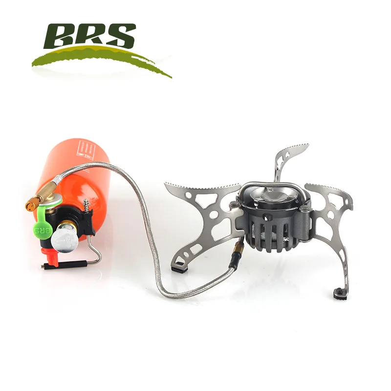 BRS-8 Multi Fuel Outdoor Stove Cooker Portable Kerosene Stove Burners Outdoor Camping Picnic Cooking Foldable Gas Stove