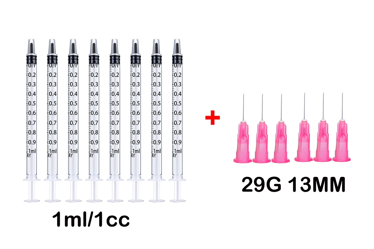 

Injection For Injection Tool 1ml Sharp Needles Needle Meso Needles + Needles Drawing Syringes Pointed Disposable