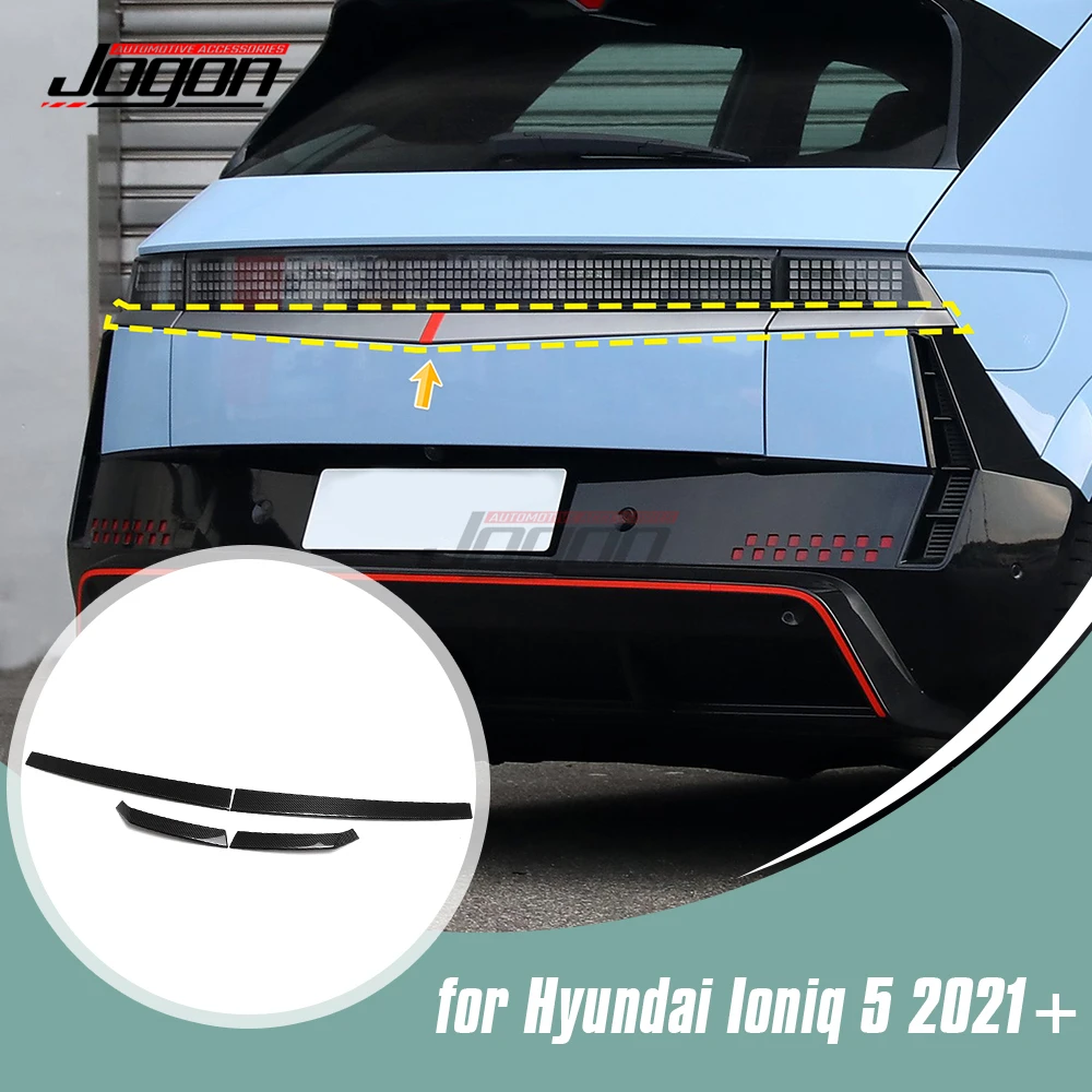 4 шт. внешний автомобильный задний багажник спойлер сплиттер накладка аксессуары