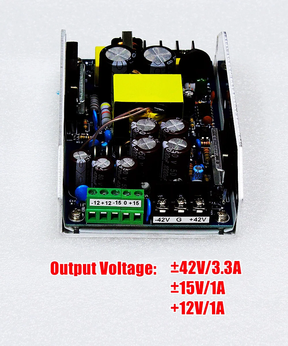 Импульсный источник питания для усилителя 300Вт 5-выходный