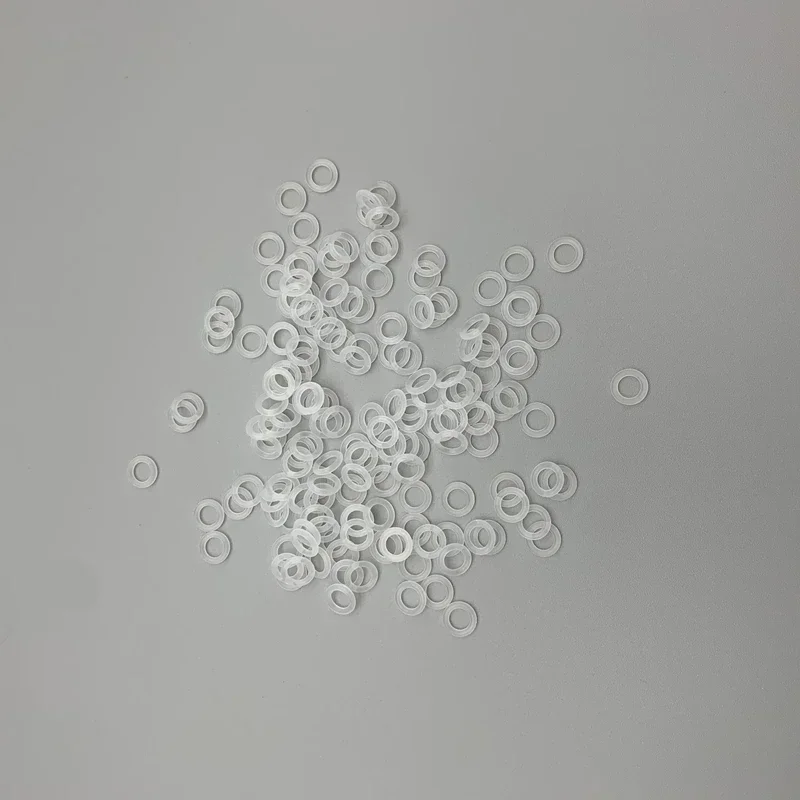 10 шт. белая силиконовая прокладка кольца VMQ CS 2 мм OD 60 ~ 120 пищевой класс