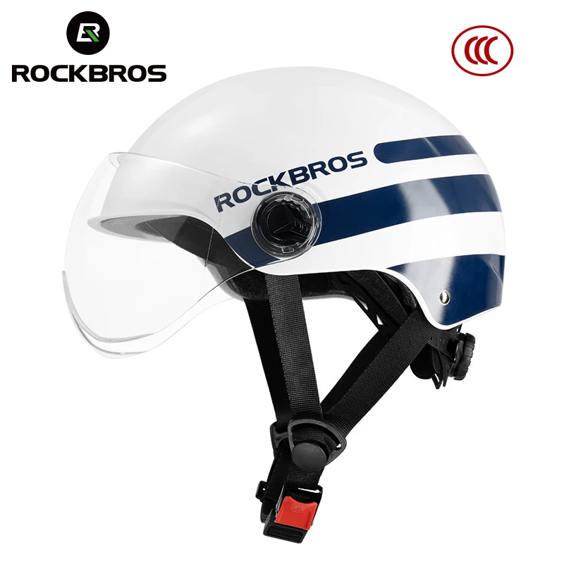 

ROCKBROS Scooter Helmet Integrally-Molded Snowboard Helmet Outdoor Sports Motor Bike Helmet Ultralight Ski Cycling Safe Hat