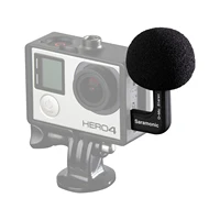 saramonic g mic stereo ball gopro microphone with foam furry windscreens for gopro hero3 hero3 and hero4