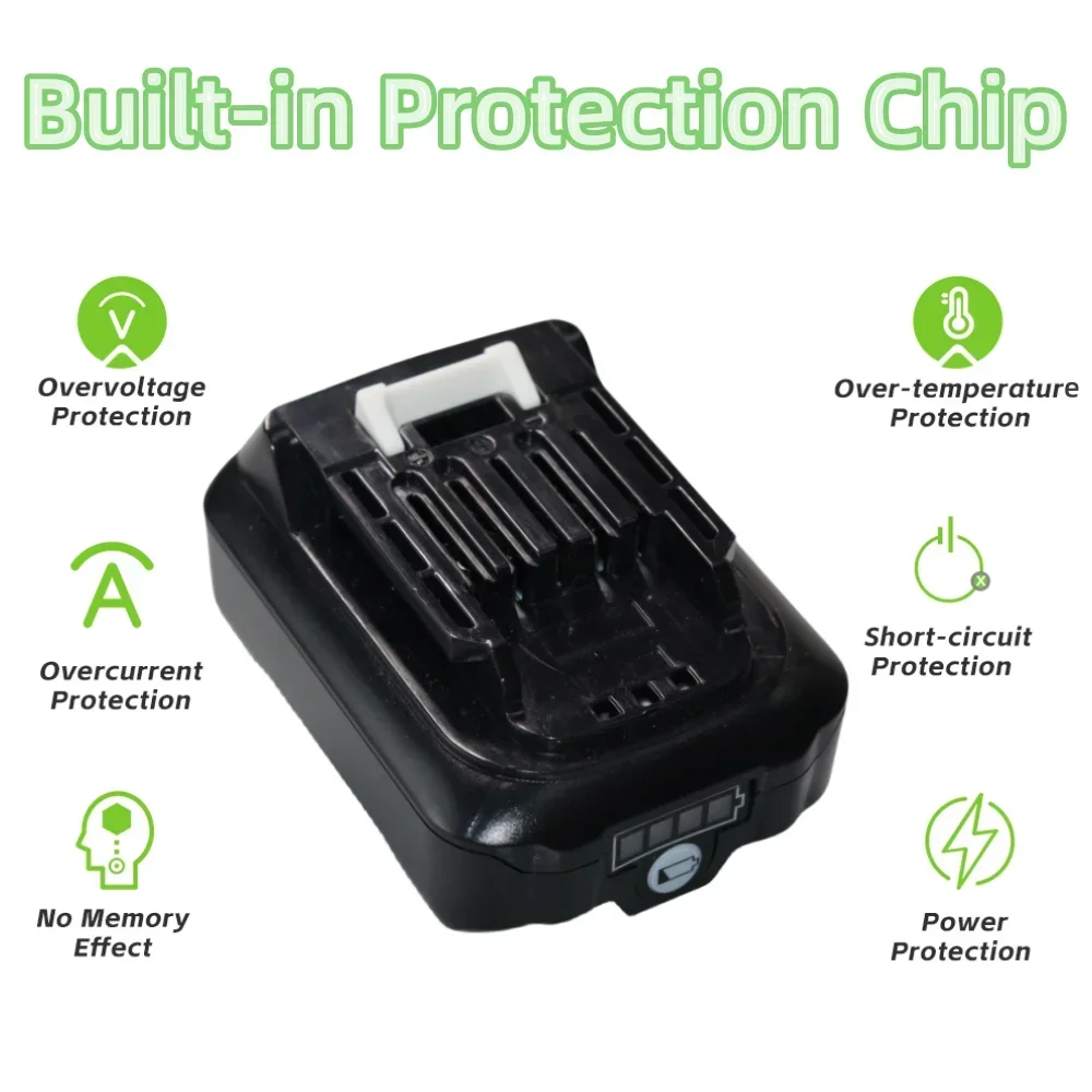 Литий-ионный аккумулятор 10 8 В 3 0 Ач/4 Ач/5 Ач для Makita BL1040 BL1015 замена беспроводных