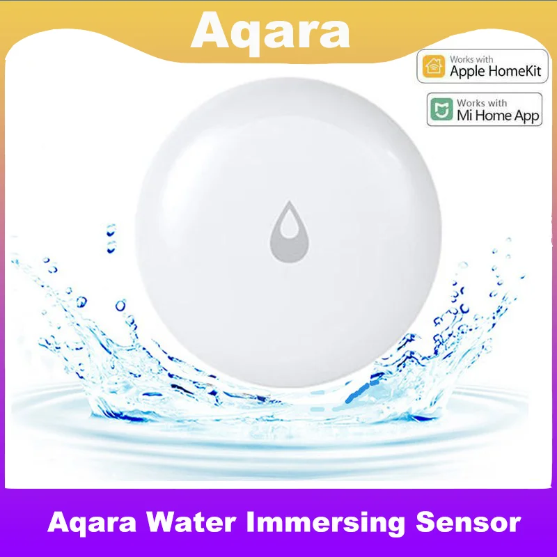 

Aqara Water Immersing Sensor Zigbee Flood Water Leak Detector Smart Home Alarm Security Soaking For Xiaomi Mijia Homekit