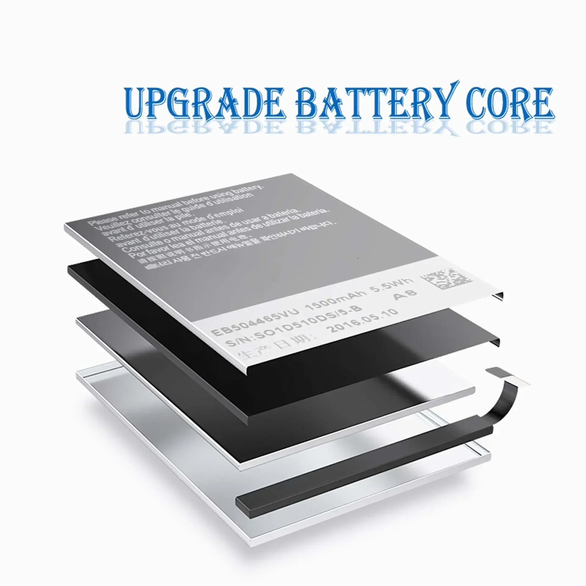 Высококачественная замена EB 504465 Аккумулятор VU для мобильного телефона Samsung B6520